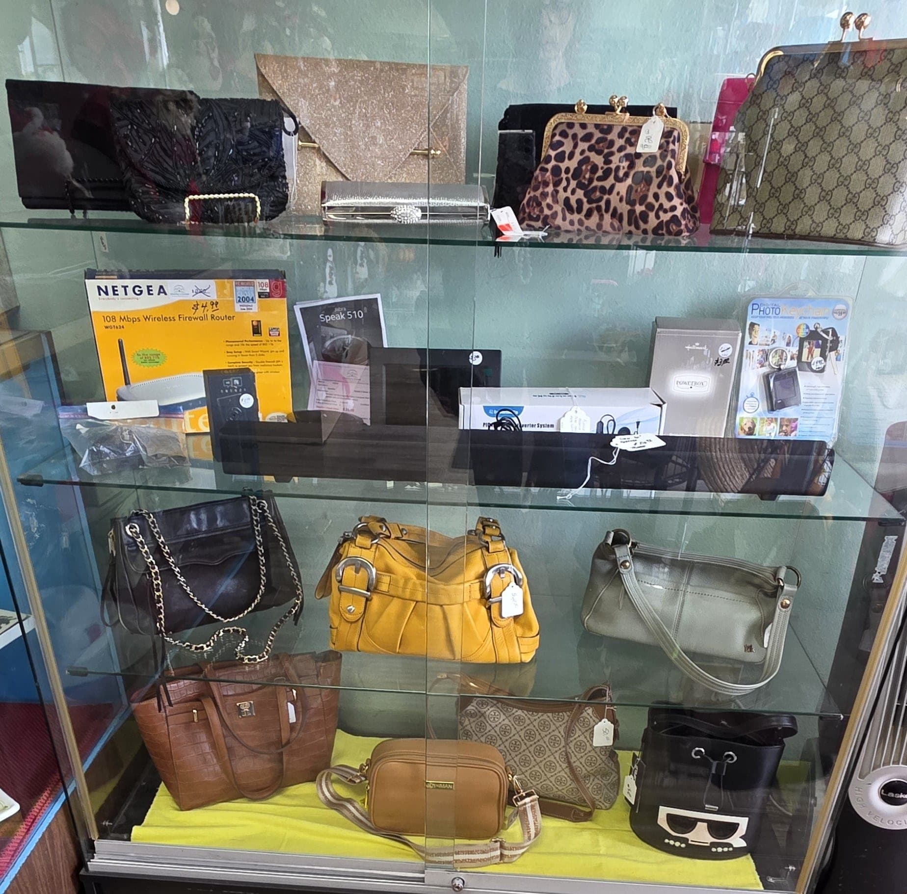 Purses and Small Electronics